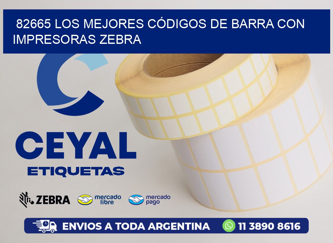 82665 LOS MEJORES CÓDIGOS DE BARRA CON IMPRESORAS ZEBRA