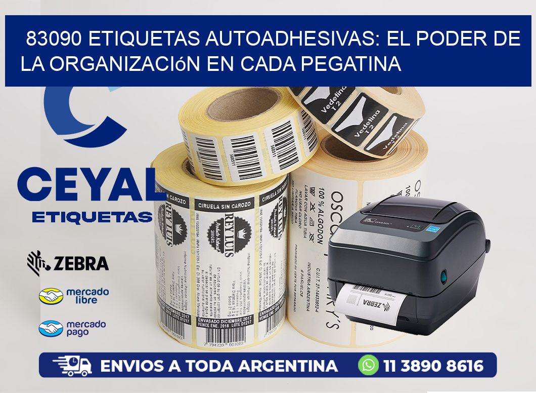 83090 Etiquetas Autoadhesivas: El Poder de la Organización en Cada Pegatina