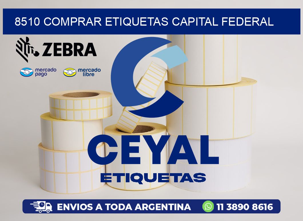 8510 COMPRAR ETIQUETAS CAPITAL FEDERAL