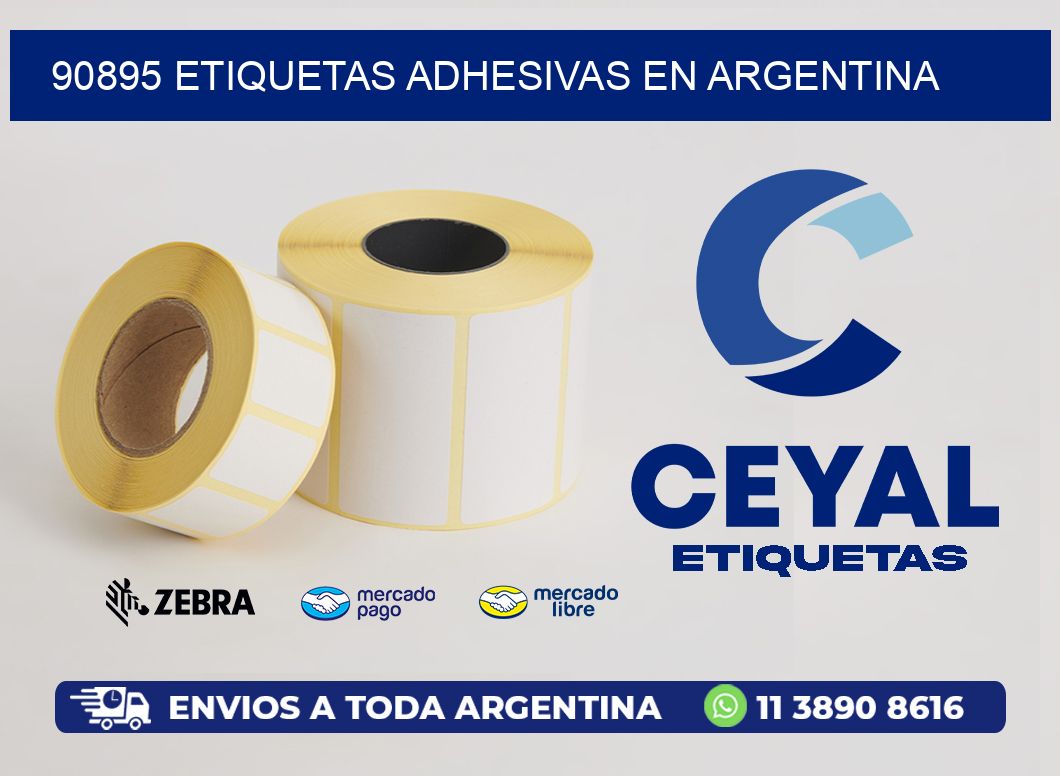 90895 ETIQUETAS ADHESIVAS EN ARGENTINA