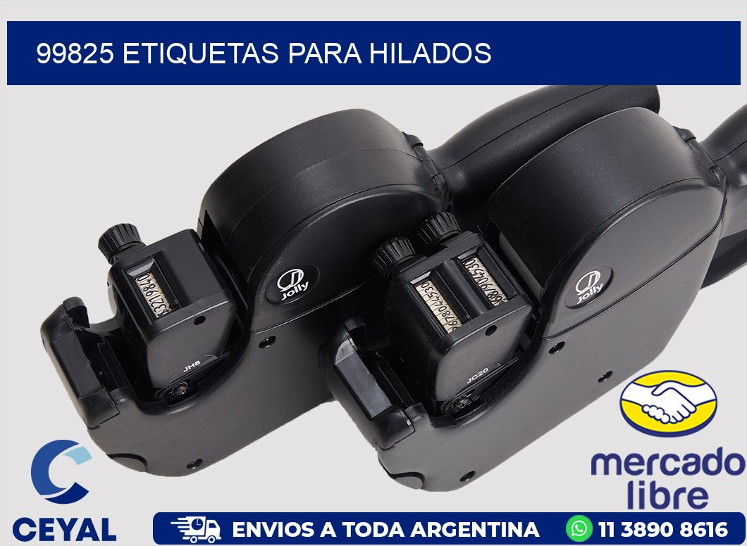 99825 ETIQUETAS PARA HILADOS