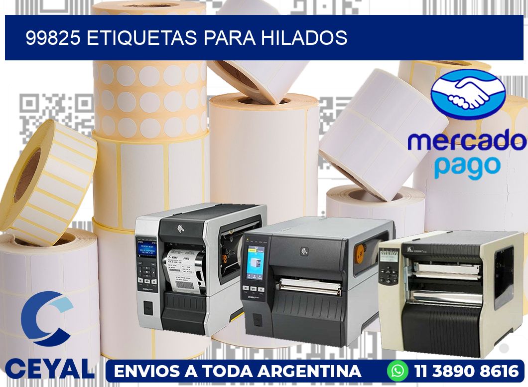 99825 ETIQUETAS PARA HILADOS