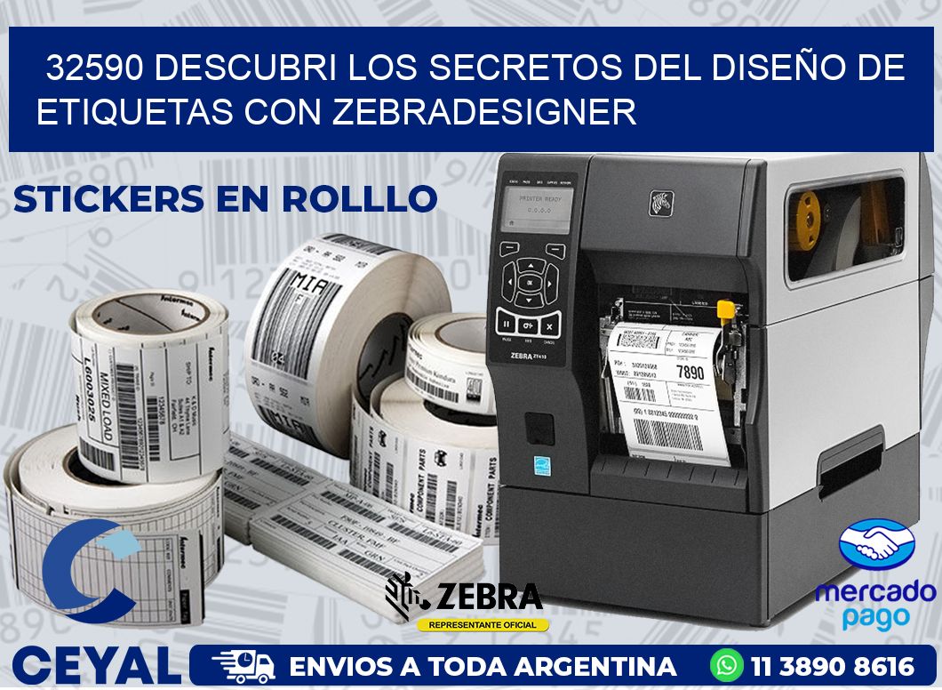 32590 DESCUBRI LOS SECRETOS DEL DISEÑO DE ETIQUETAS CON ZEBRADESIGNER