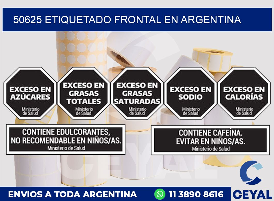 50625 ETIQUETADO FRONTAL EN ARGENTINA