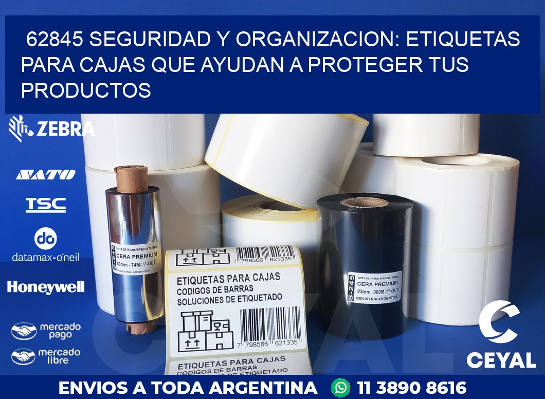 62845 SEGURIDAD Y ORGANIZACION: ETIQUETAS PARA CAJAS QUE AYUDAN A ...
