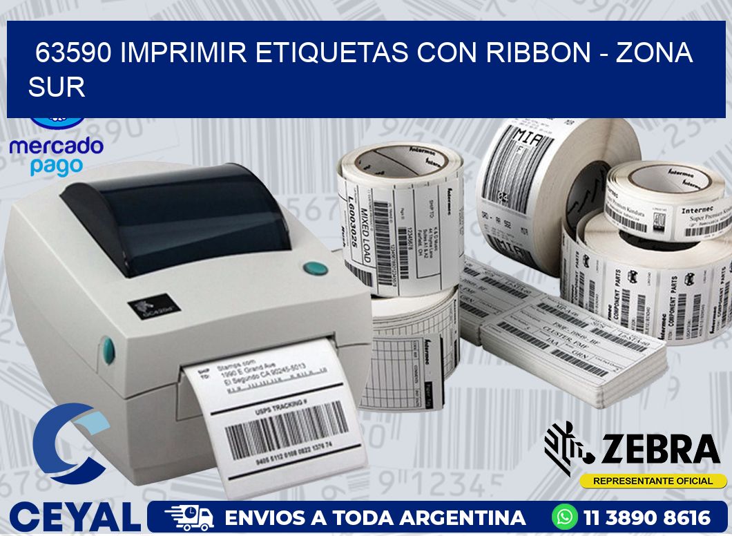 63590 IMPRIMIR ETIQUETAS CON RIBBON - ZONA SUR