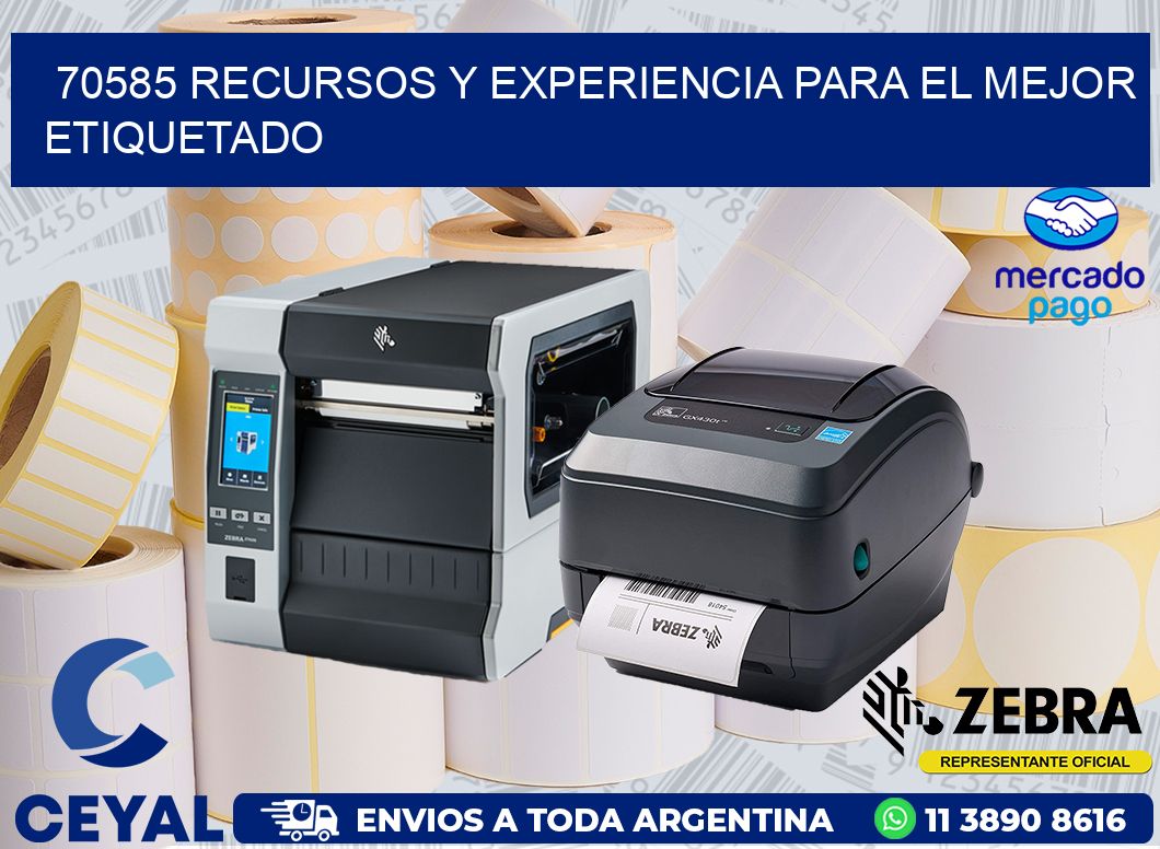 70585 RECURSOS Y EXPERIENCIA PARA EL MEJOR ETIQUETADO