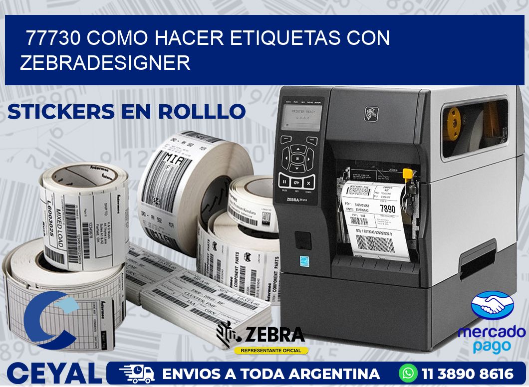 77730 COMO HACER ETIQUETAS CON ZEBRADESIGNER