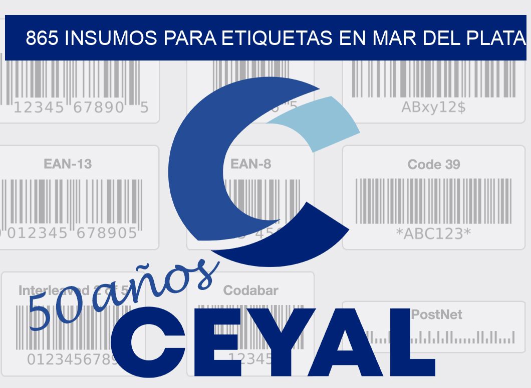 865 INSUMOS PARA ETIQUETAS EN MAR DEL PLATA