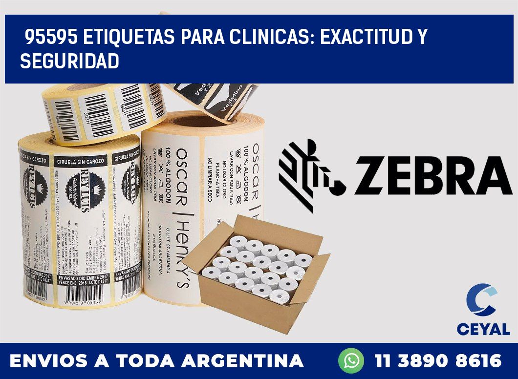 95595 ETIQUETAS PARA CLINICAS: EXACTITUD Y SEGURIDAD