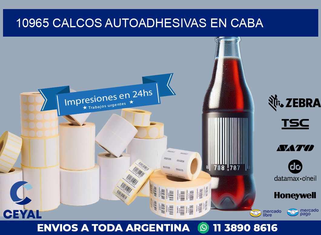 10965 CALCOS AUTOADHESIVAS EN CABA