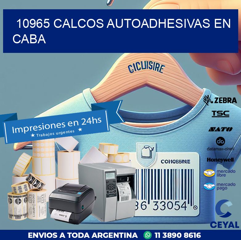 10965 CALCOS AUTOADHESIVAS EN CABA