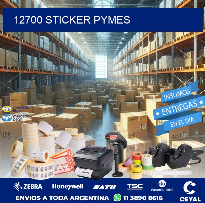 12700 STICKER PYMES