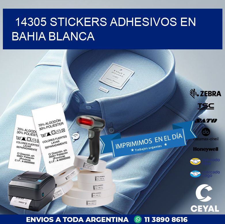 14305 STICKERS ADHESIVOS EN BAHIA BLANCA