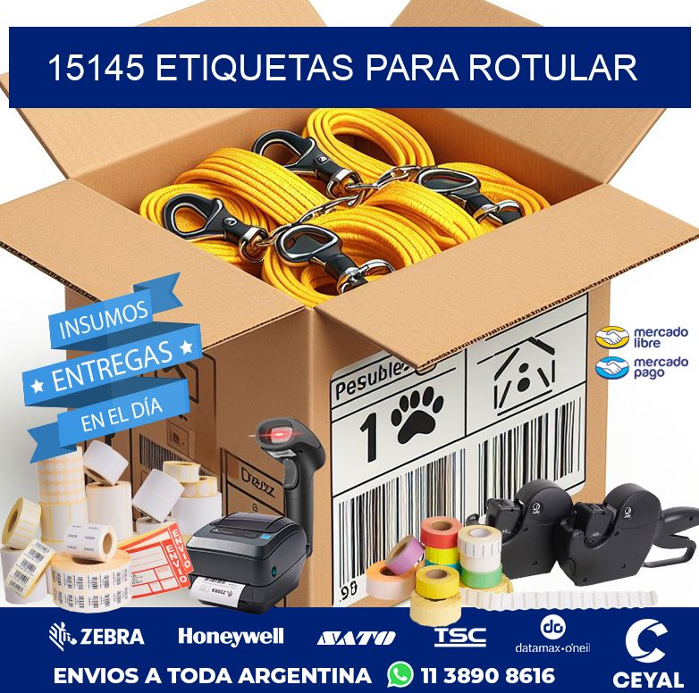 15145 ETIQUETAS PARA ROTULAR