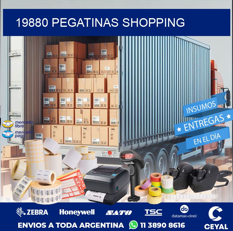 19880 PEGATINAS SHOPPING