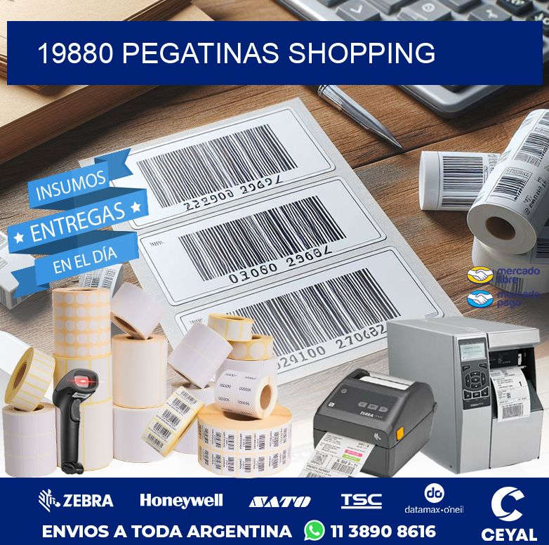 19880 PEGATINAS SHOPPING