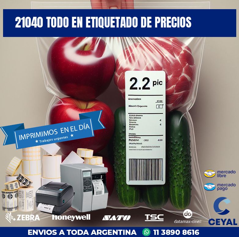 21040 TODO EN ETIQUETADO DE PRECIOS