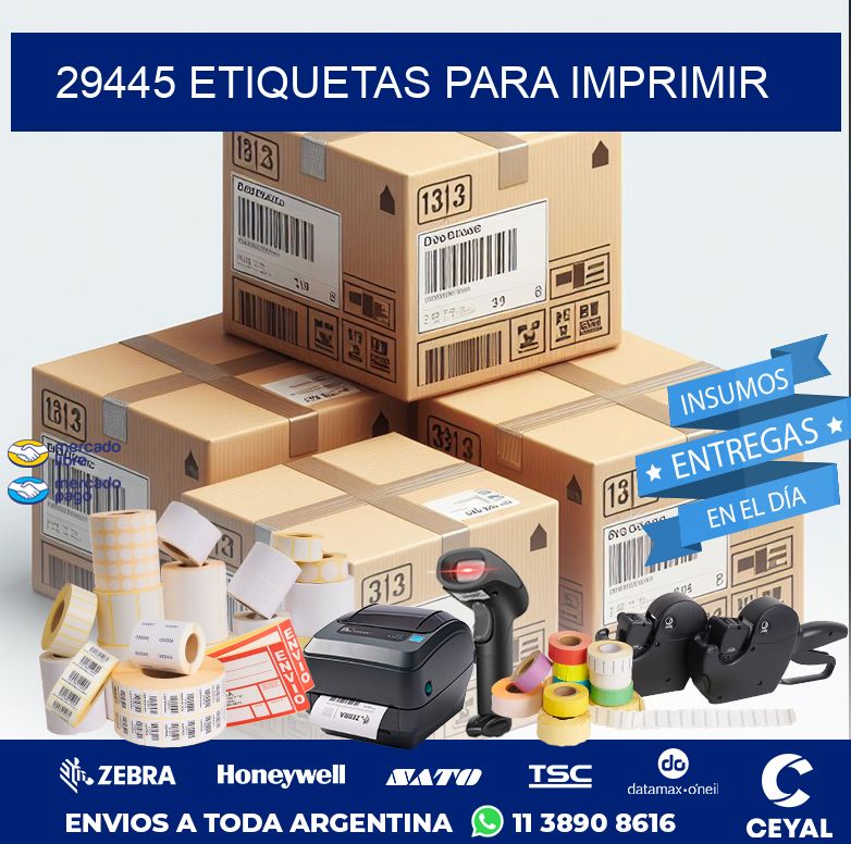 29445 ETIQUETAS PARA IMPRIMIR