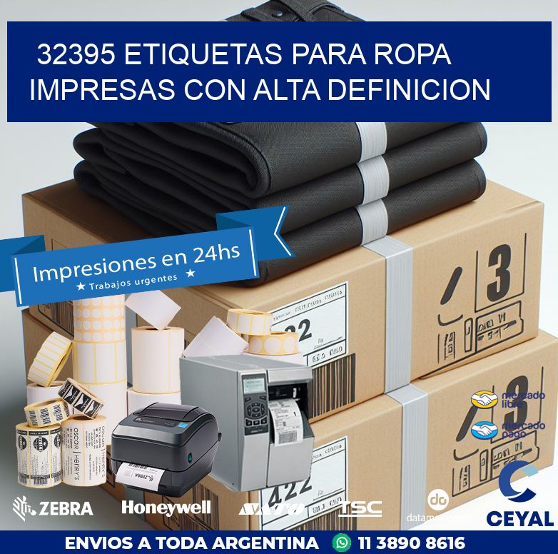 32395 ETIQUETAS PARA ROPA IMPRESAS CON ALTA DEFINICION