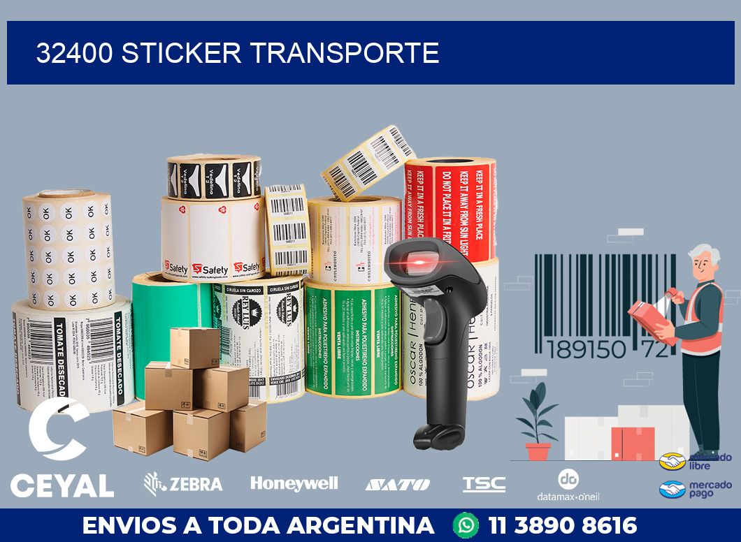 32400 STICKER TRANSPORTE