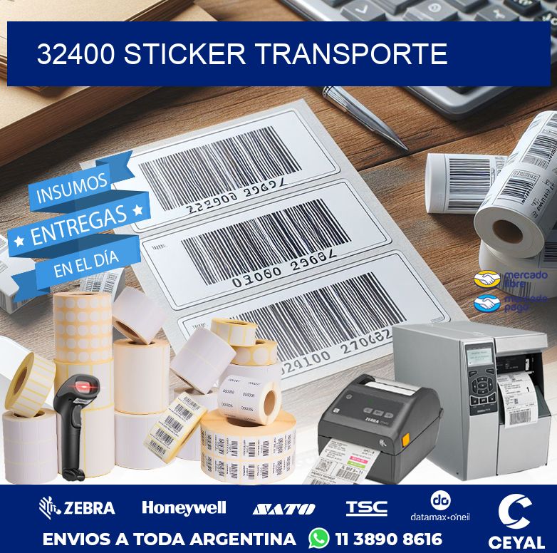 32400 STICKER TRANSPORTE