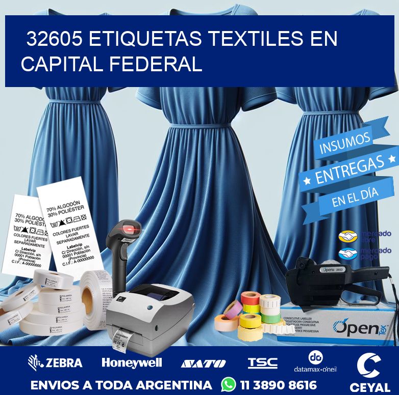 32605 ETIQUETAS TEXTILES EN CAPITAL FEDERAL