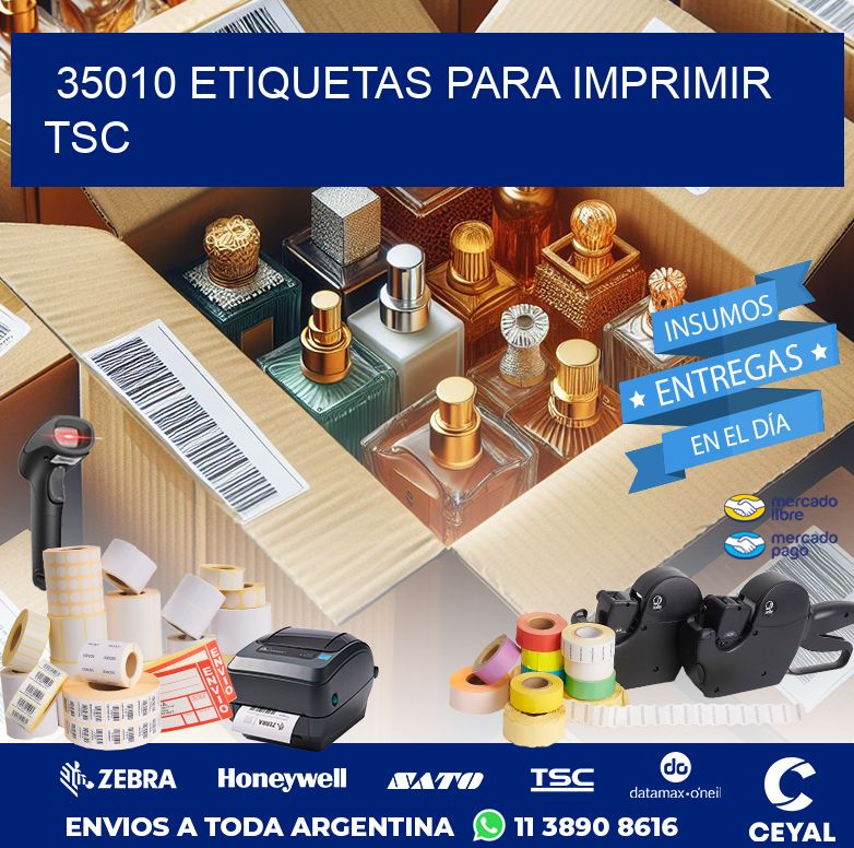 35010 ETIQUETAS PARA IMPRIMIR TSC