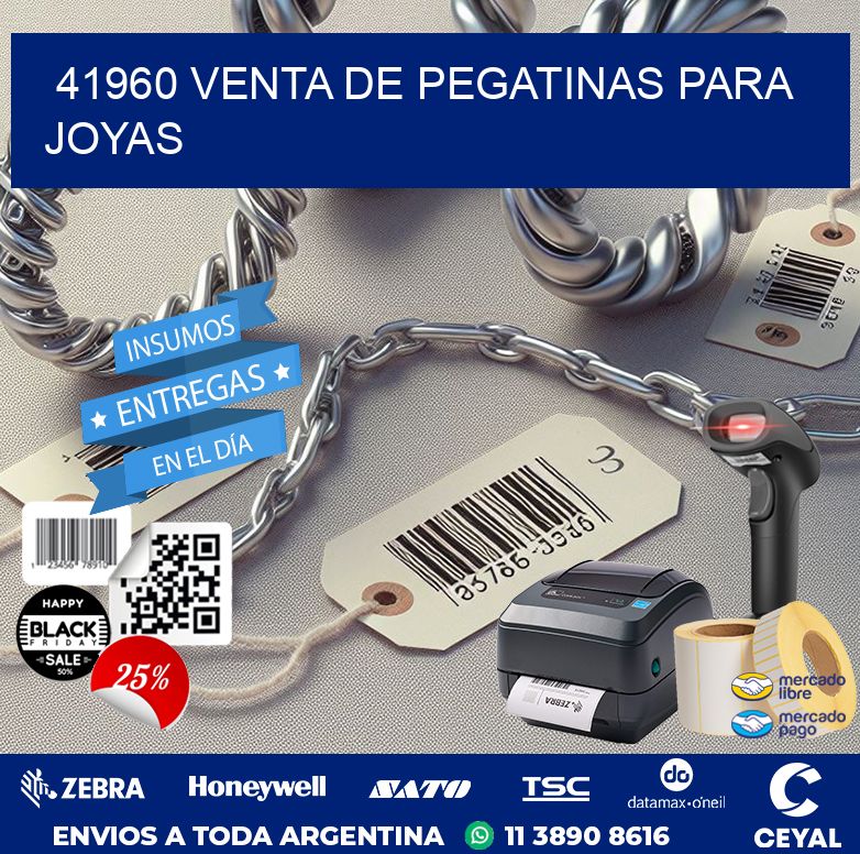 41960 VENTA DE PEGATINAS PARA JOYAS