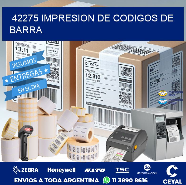 42275 IMPRESION DE CODIGOS DE BARRA