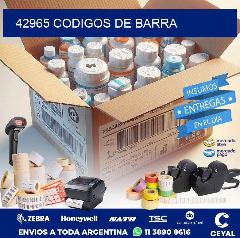 42965 CODIGOS DE BARRA