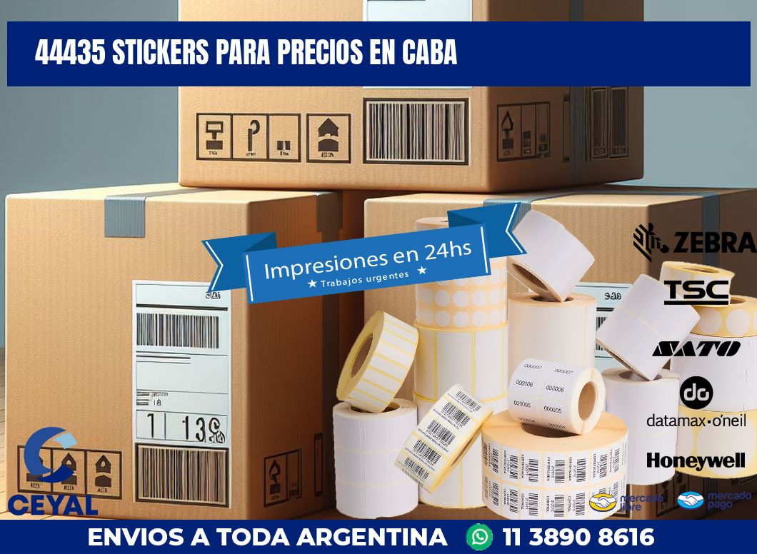 44435 STICKERS PARA PRECIOS EN CABA