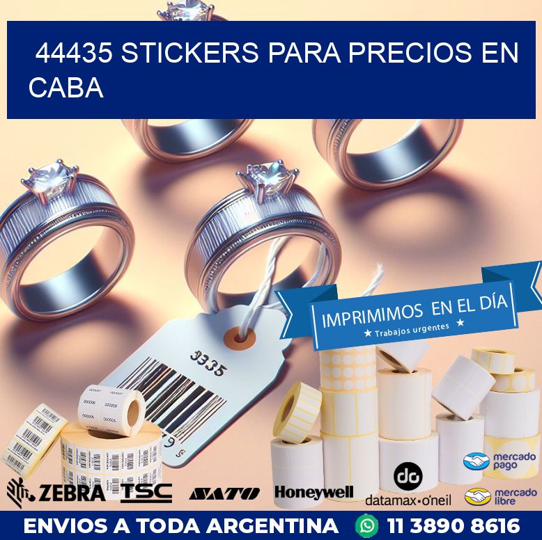 44435 STICKERS PARA PRECIOS EN CABA