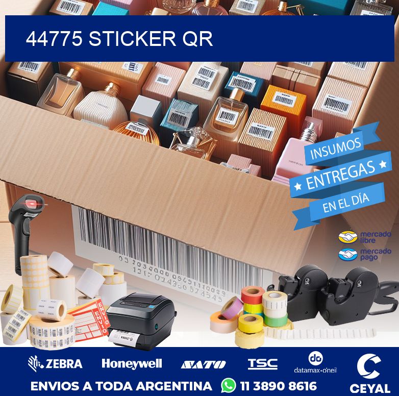 44775 STICKER QR