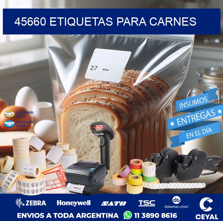 45660 ETIQUETAS PARA CARNES
