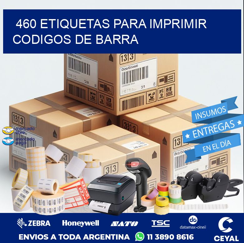 460 ETIQUETAS PARA IMPRIMIR CODIGOS DE BARRA