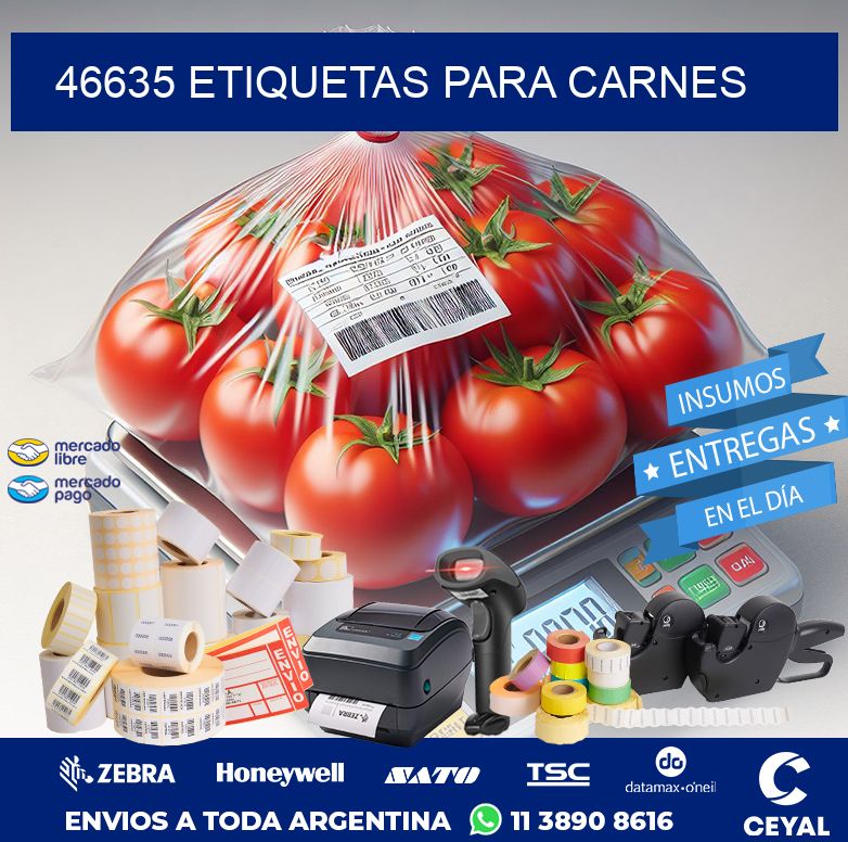 46635 ETIQUETAS PARA CARNES
