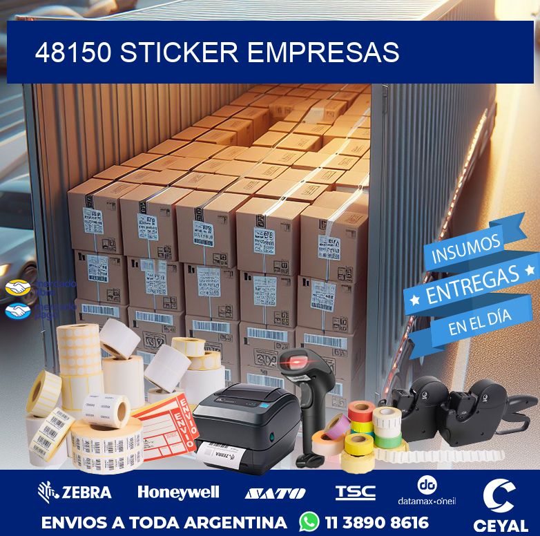 48150 STICKER EMPRESAS