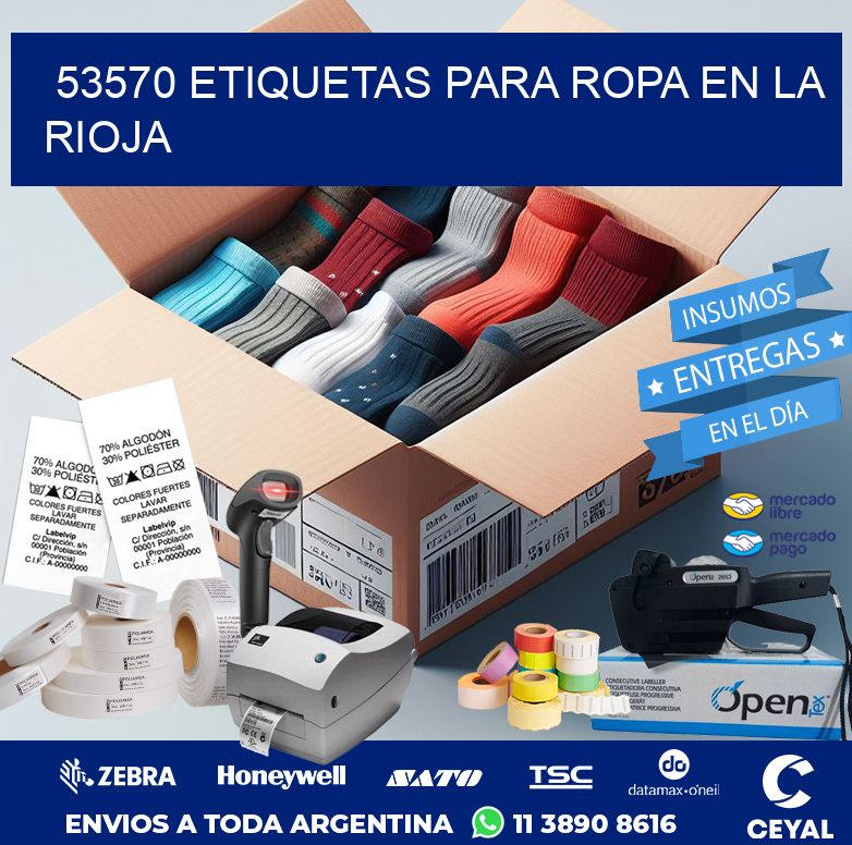 53570 ETIQUETAS PARA ROPA EN LA RIOJA
