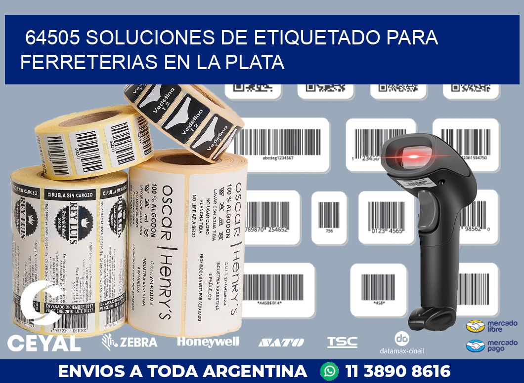 64505 SOLUCIONES DE ETIQUETADO PARA FERRETERIAS EN LA PLATA