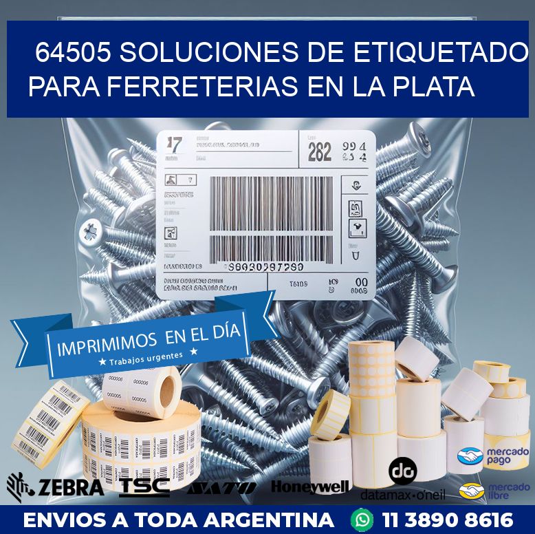 64505 SOLUCIONES DE ETIQUETADO PARA FERRETERIAS EN LA PLATA