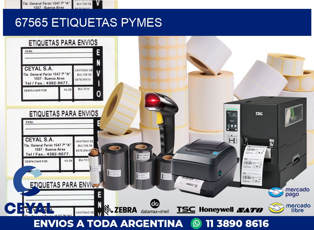 67565 ETIQUETAS PYMES