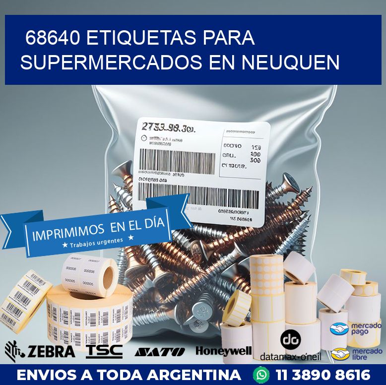 68640 ETIQUETAS PARA SUPERMERCADOS EN NEUQUEN