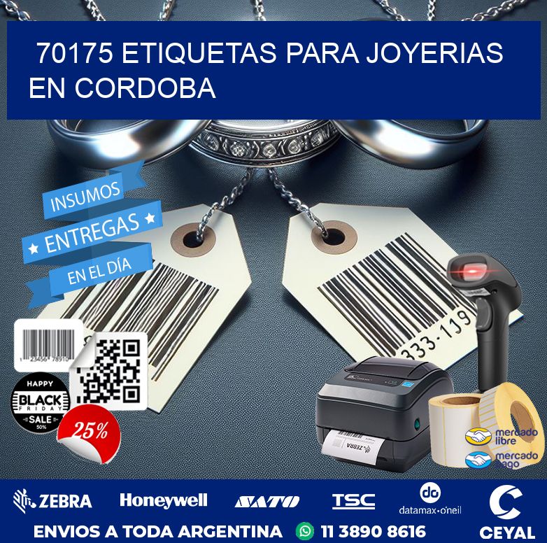 70175 ETIQUETAS PARA JOYERIAS EN CORDOBA