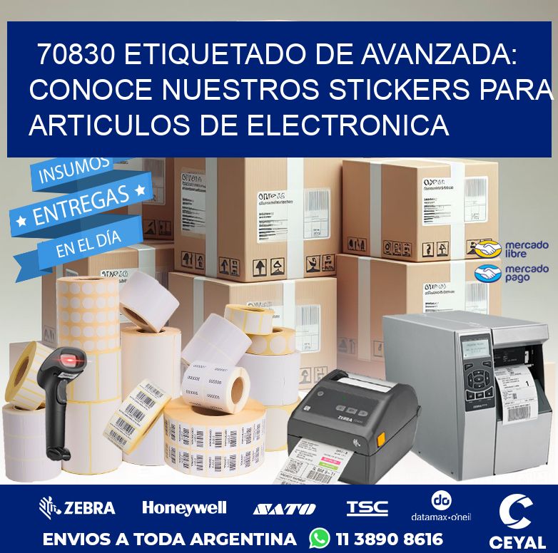 70830 ETIQUETADO DE AVANZADA: CONOCE NUESTROS STICKERS PARA ARTICULOS DE ELECTRONICA