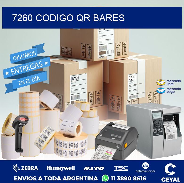 7260 CODIGO QR BARES