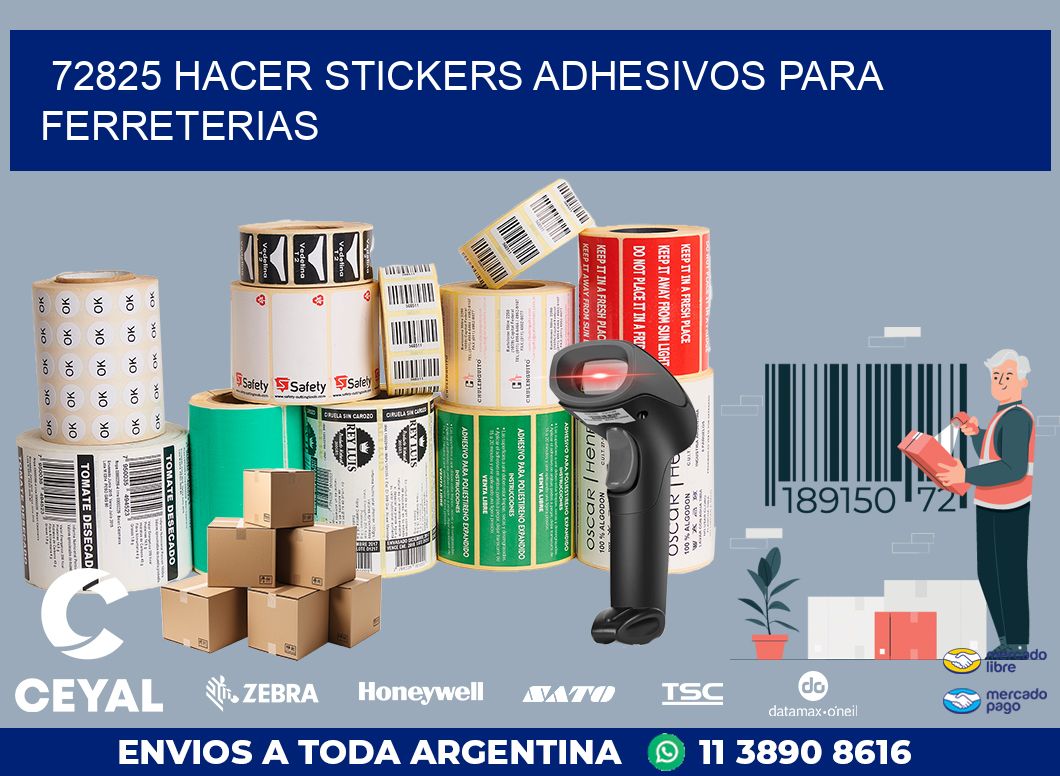 72825 HACER STICKERS ADHESIVOS PARA FERRETERIAS