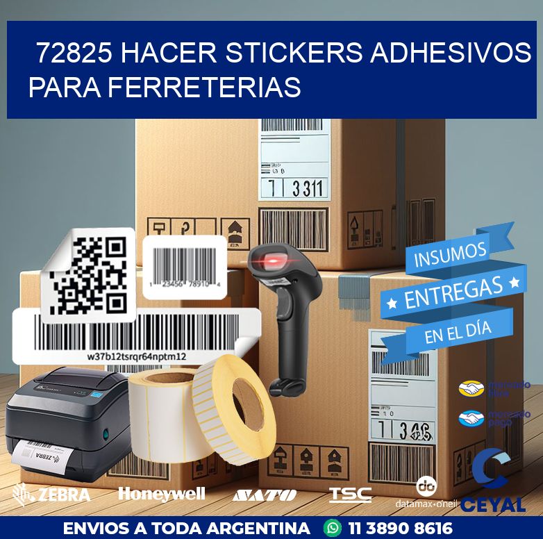 72825 HACER STICKERS ADHESIVOS PARA FERRETERIAS