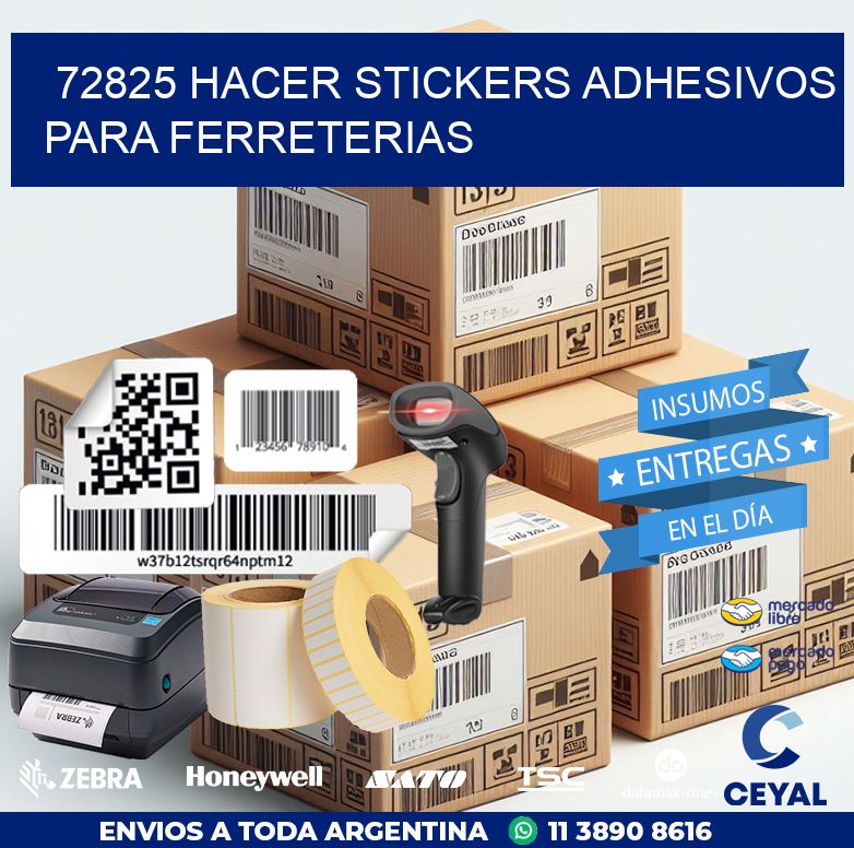 72825 HACER STICKERS ADHESIVOS PARA FERRETERIAS