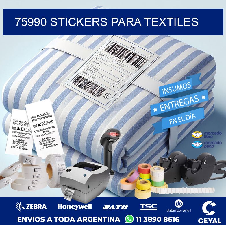75990 STICKERS PARA TEXTILES